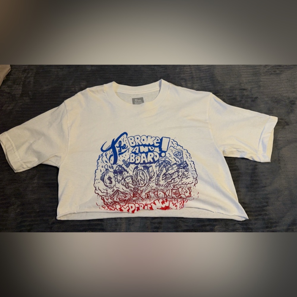 Broke & Board Girl crop top